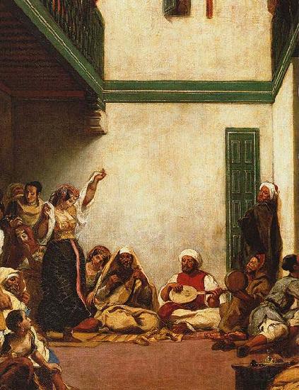 Eugene Delacroix Jewish Wedding in Morocco Spain oil painting art